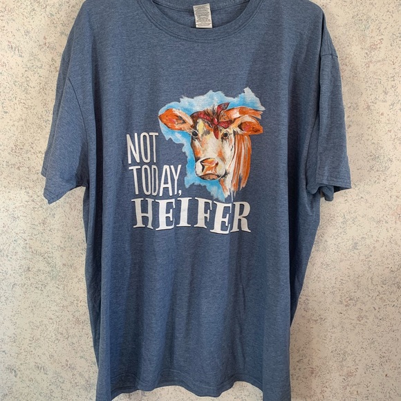Funny “Not Today Heifer” tshirt from Southern Couture. - Picture 2 of 5